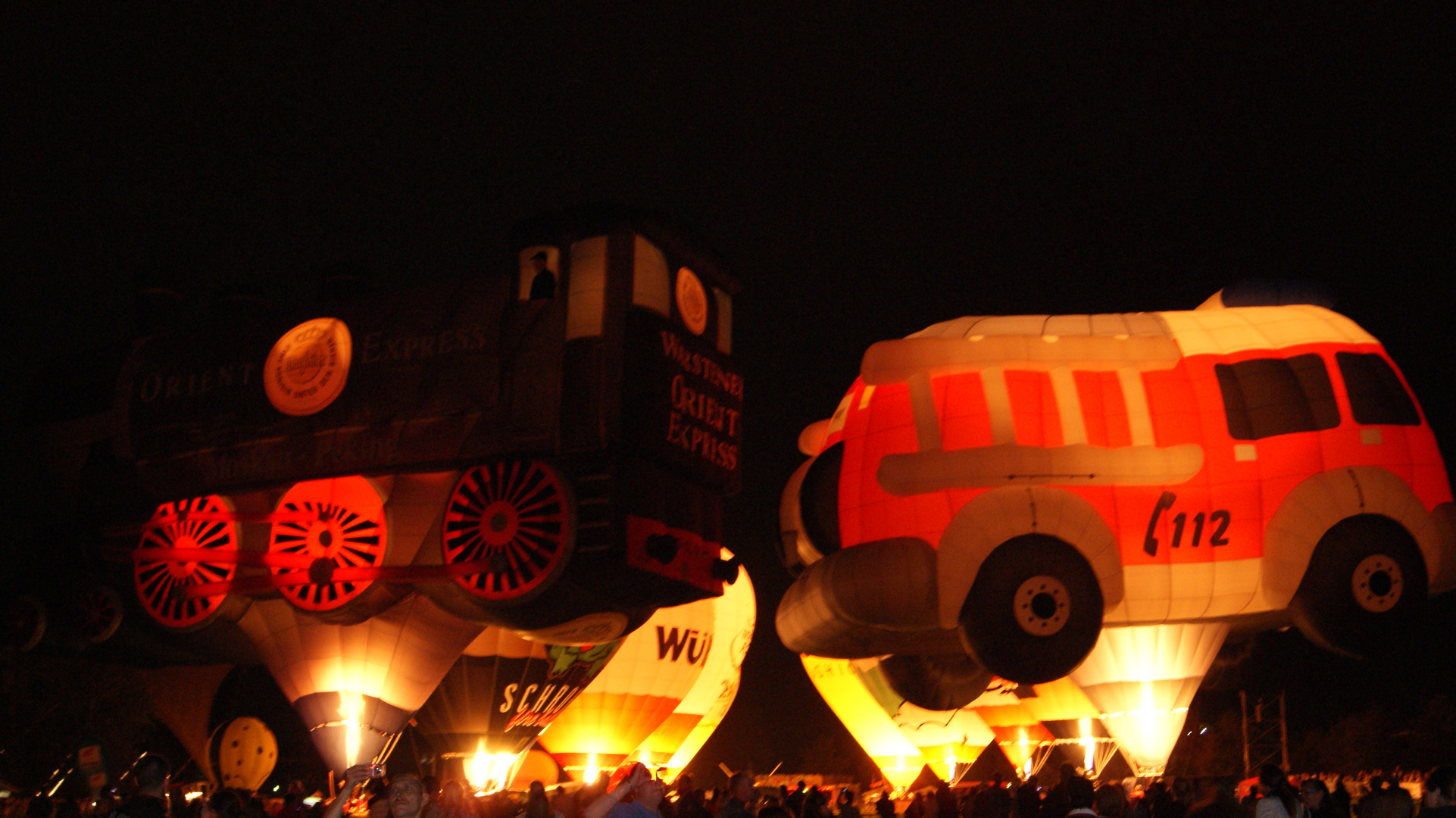 Heißluftballons