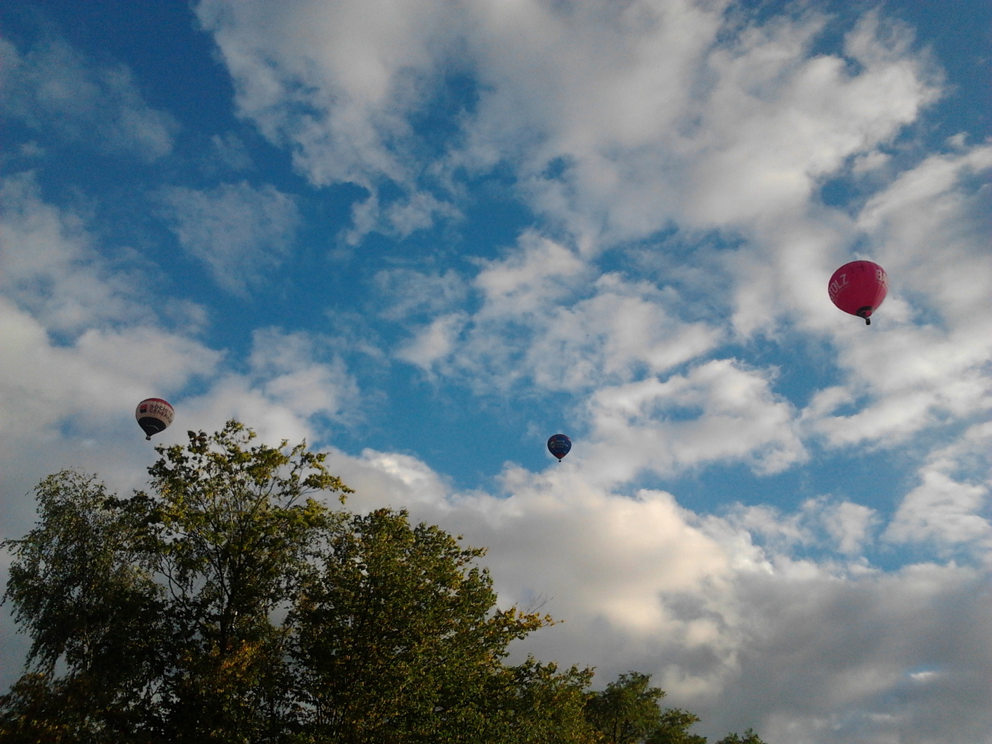 Heißluftballons