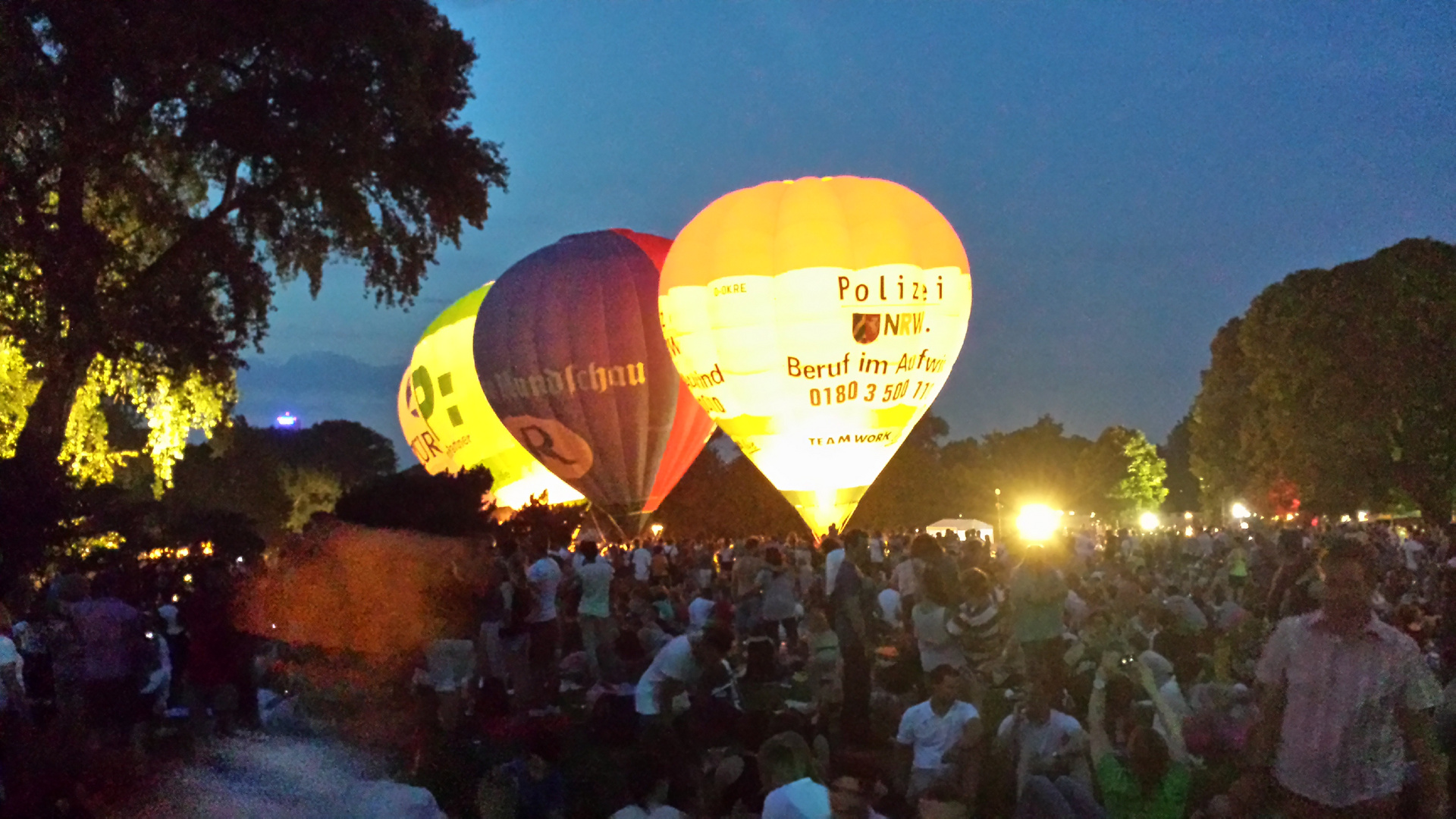 Heißluftballons