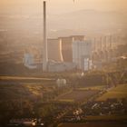 Heißluftballons über Hamm Westfalen im Ruhrgebiet