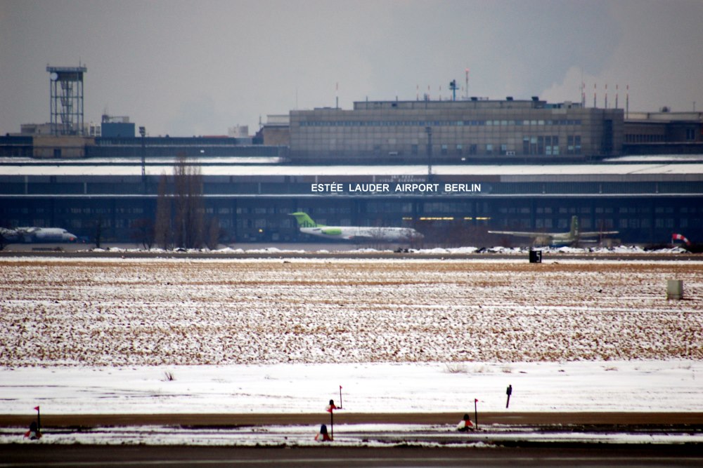 Heißt Tempelhof bald Estée Lauder Airport?