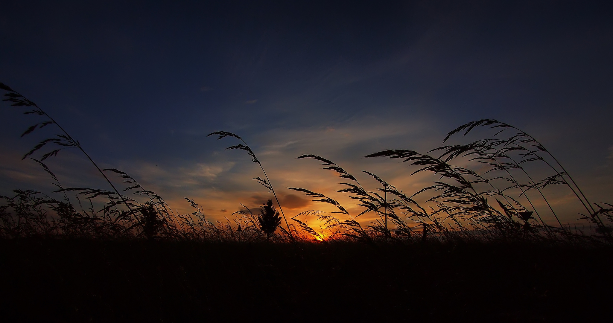 Heitersheim am Abend