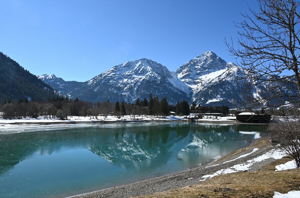 Heiterwanger See Spiegelung