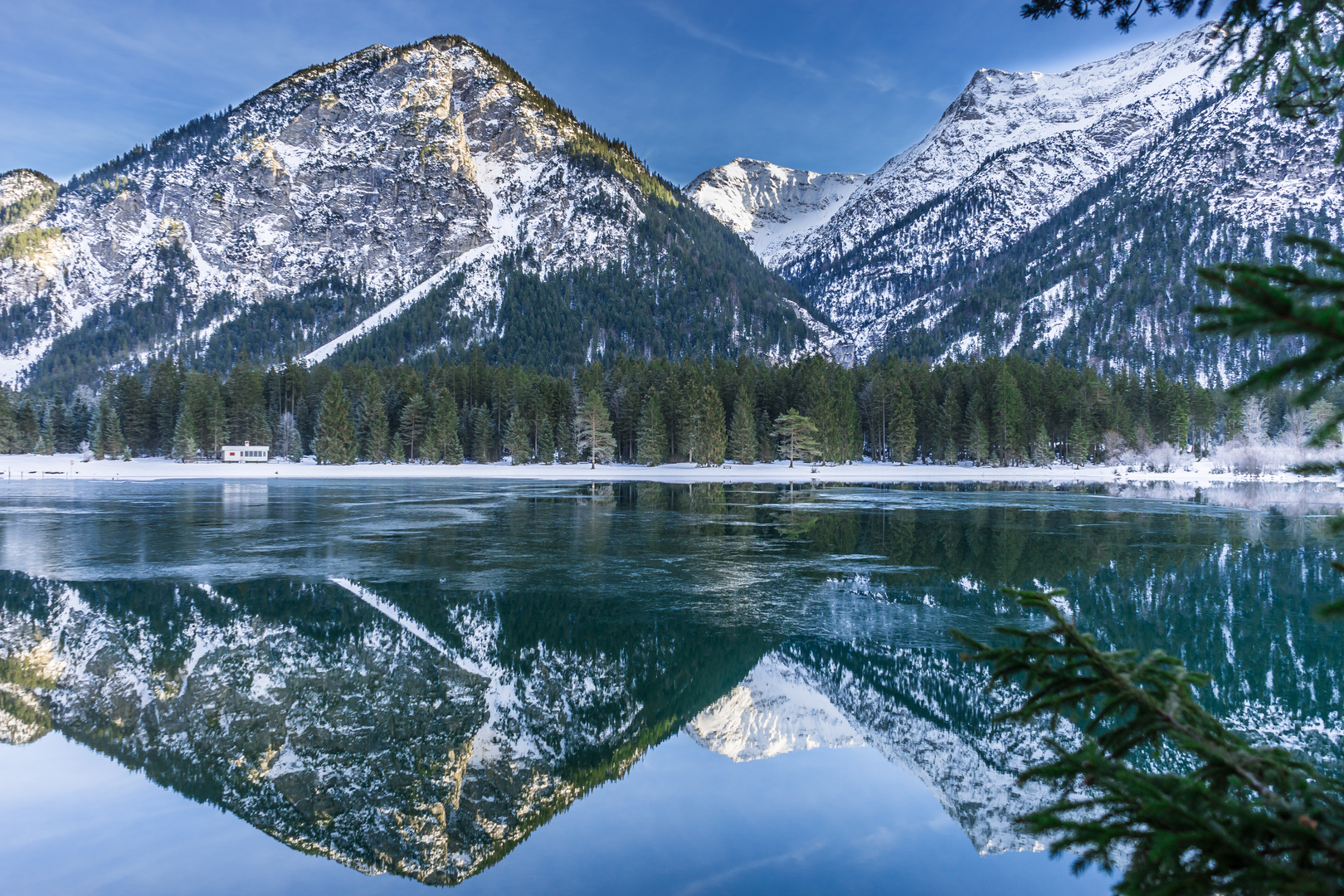 Heiterwanger See, Winteridylle