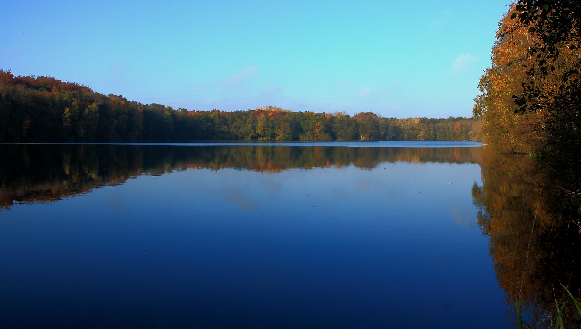 Heitkampsee bei Geldern Foto & Bild landschaft, bach, fluss & see