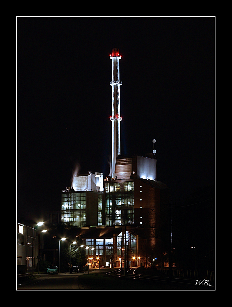 Heizkraftwerk am Rheinhafen....