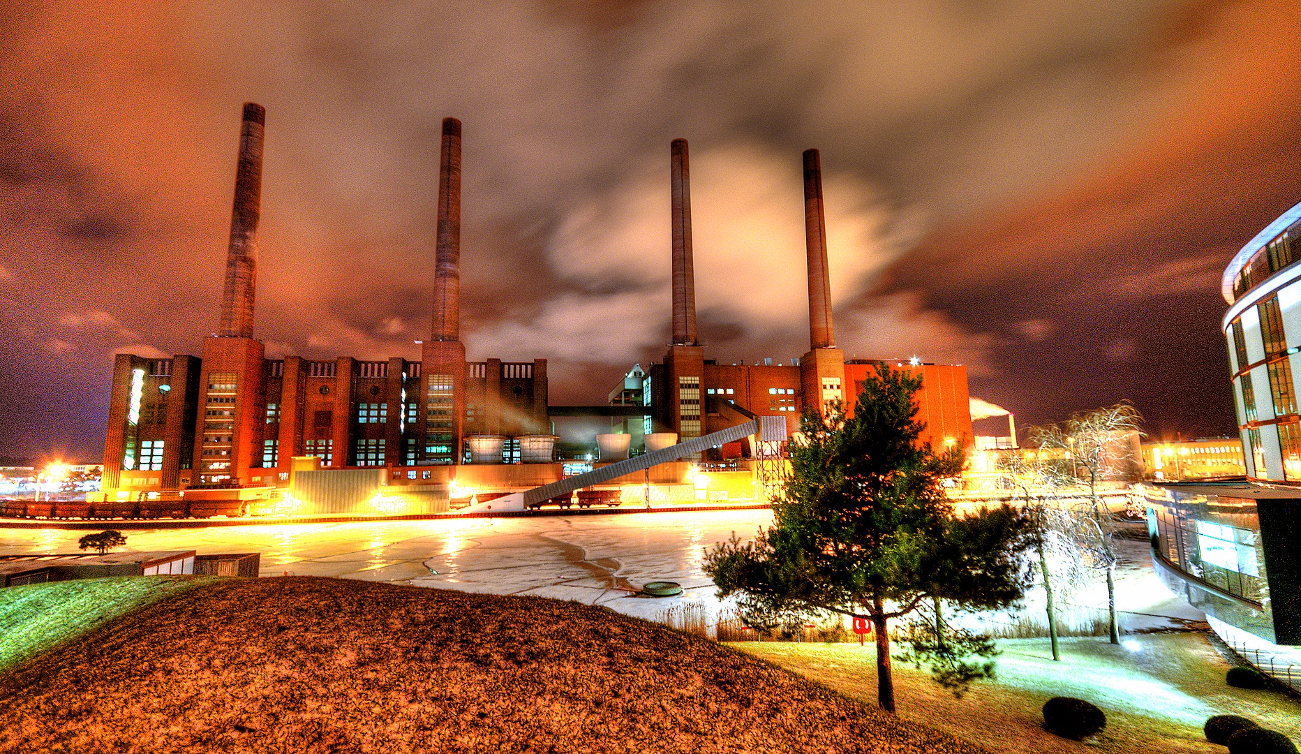 Heizkraftwerk Wolfsburg, Werk Volkswagen