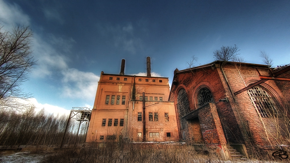 Heizwerk Foto & Bild bearbeitungs techniken, hdri & tm, gebäude