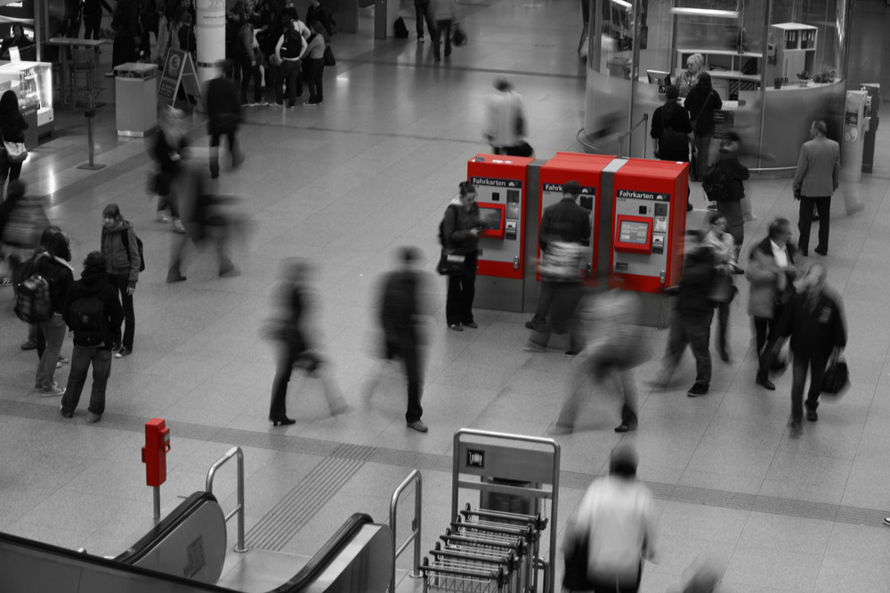 Hektik am Hbf Linz