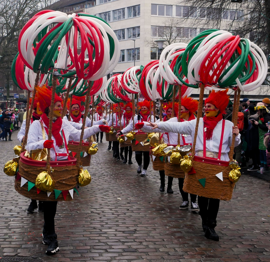 Helau - Rosenmontag in Münster 2024