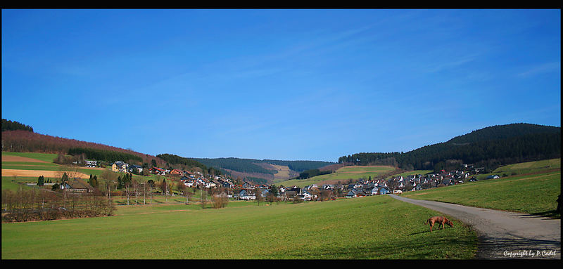 Helberhausen am Rothaarsteig . . .