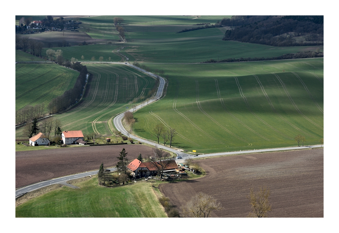 heldburg - vom burgfried blick ins thüringische land