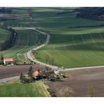 heldburg - vom burgfried blick ins thüringische land