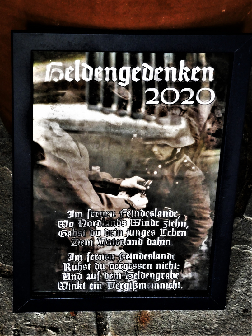 Heldengedenken 2020 (ohne Kommentar!)