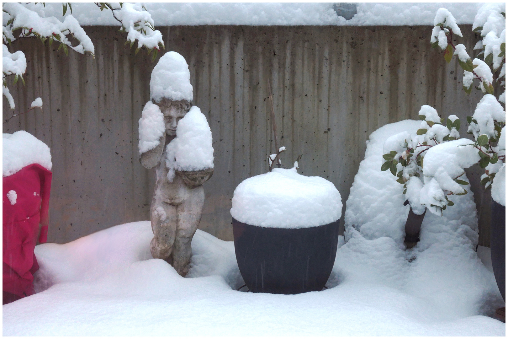 Helena im Schnee