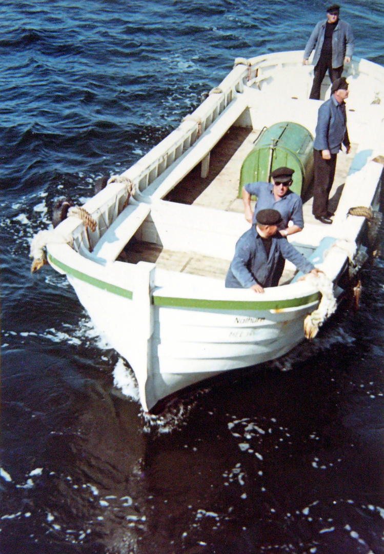 Helgoland 1967 - Börteboot