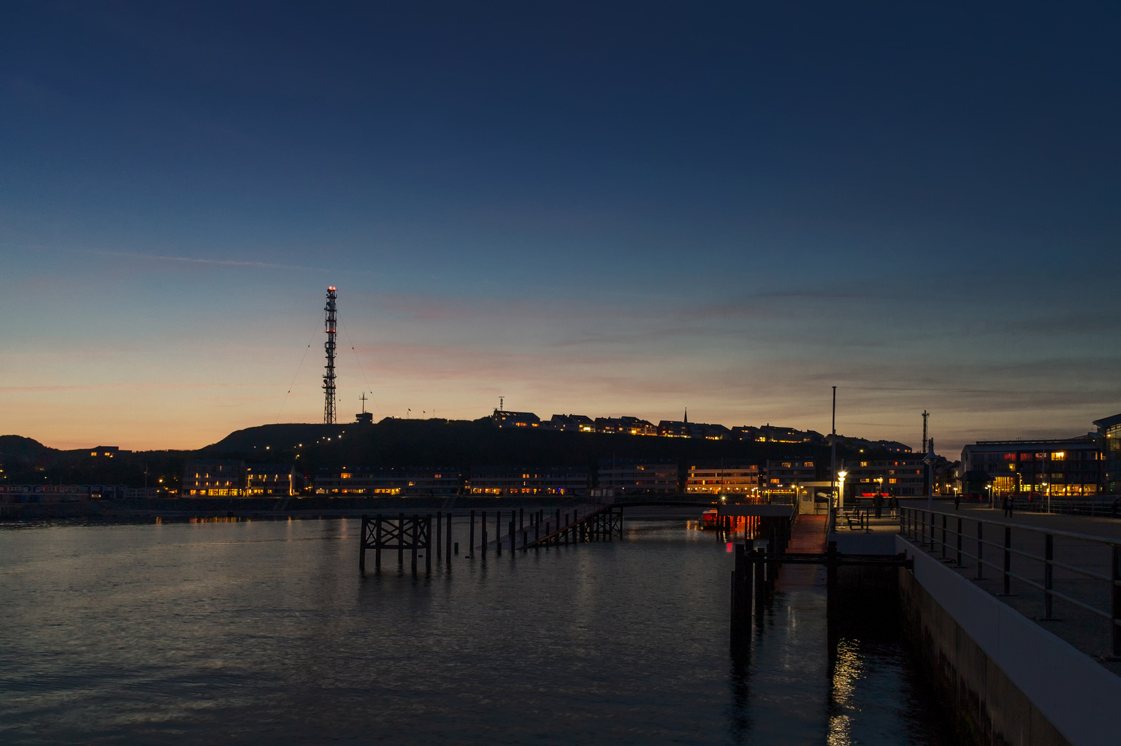 Helgoland am Abend