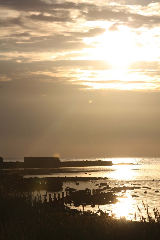 Helgoland am Abend von Mitch Bachmann 