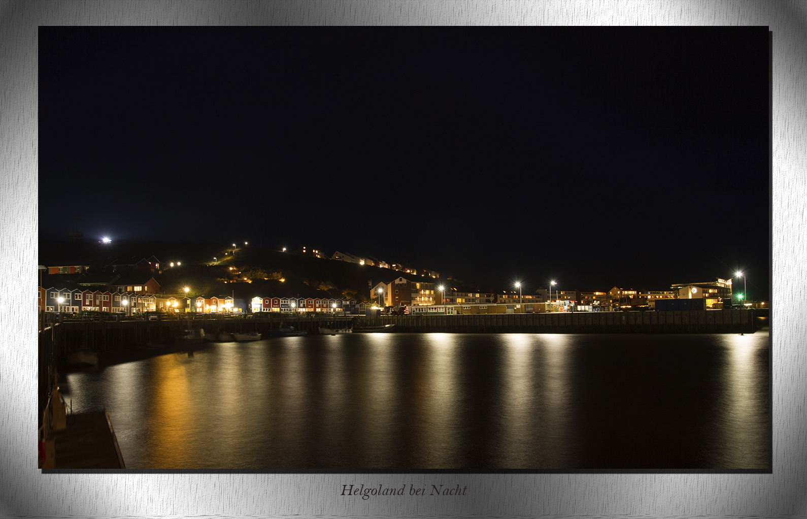 Helgoland bei Nacht