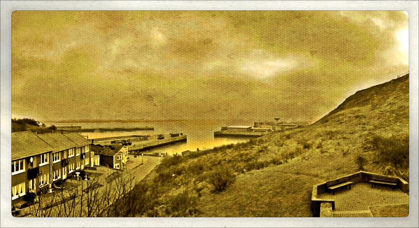 Helgoland - Blick auf die Reede