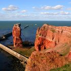 Helgoland - die roten Felsen - und hier die lange Anna