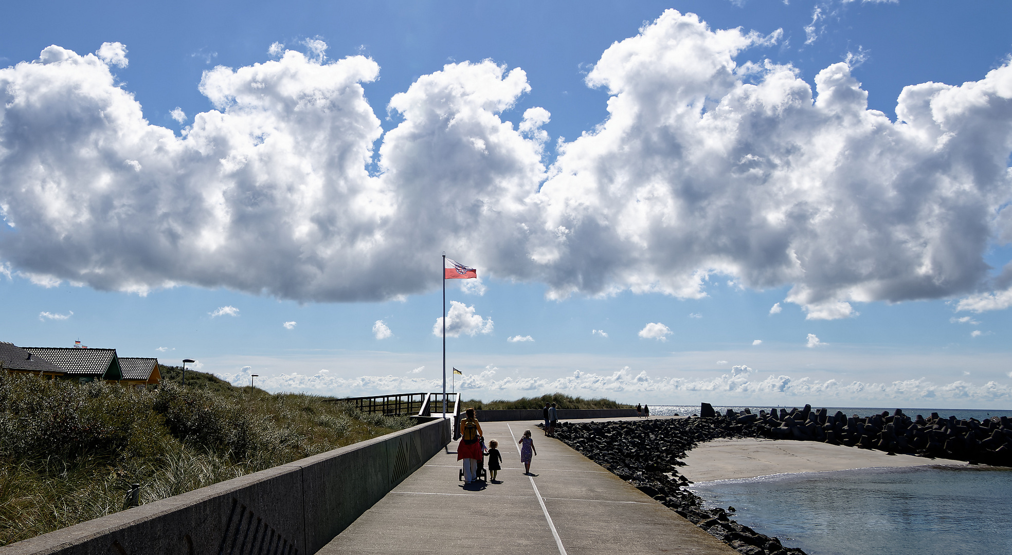 Helgoland Düne - auf dem Weg zum Südstrand