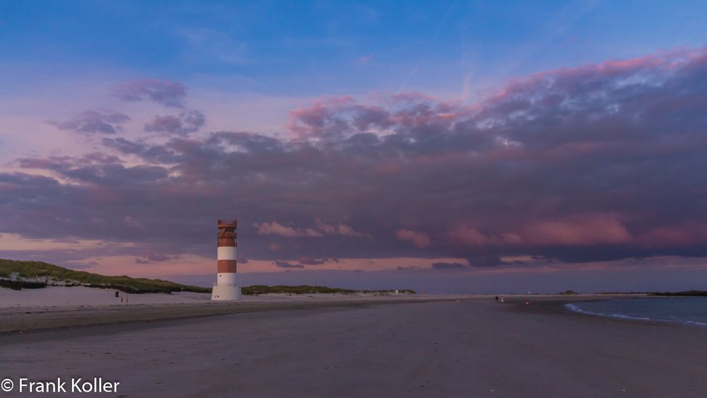 Helgoland Düne mit Leuchtturm