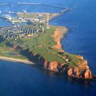 Helgoland - fotografiert aus einem Airbus A320