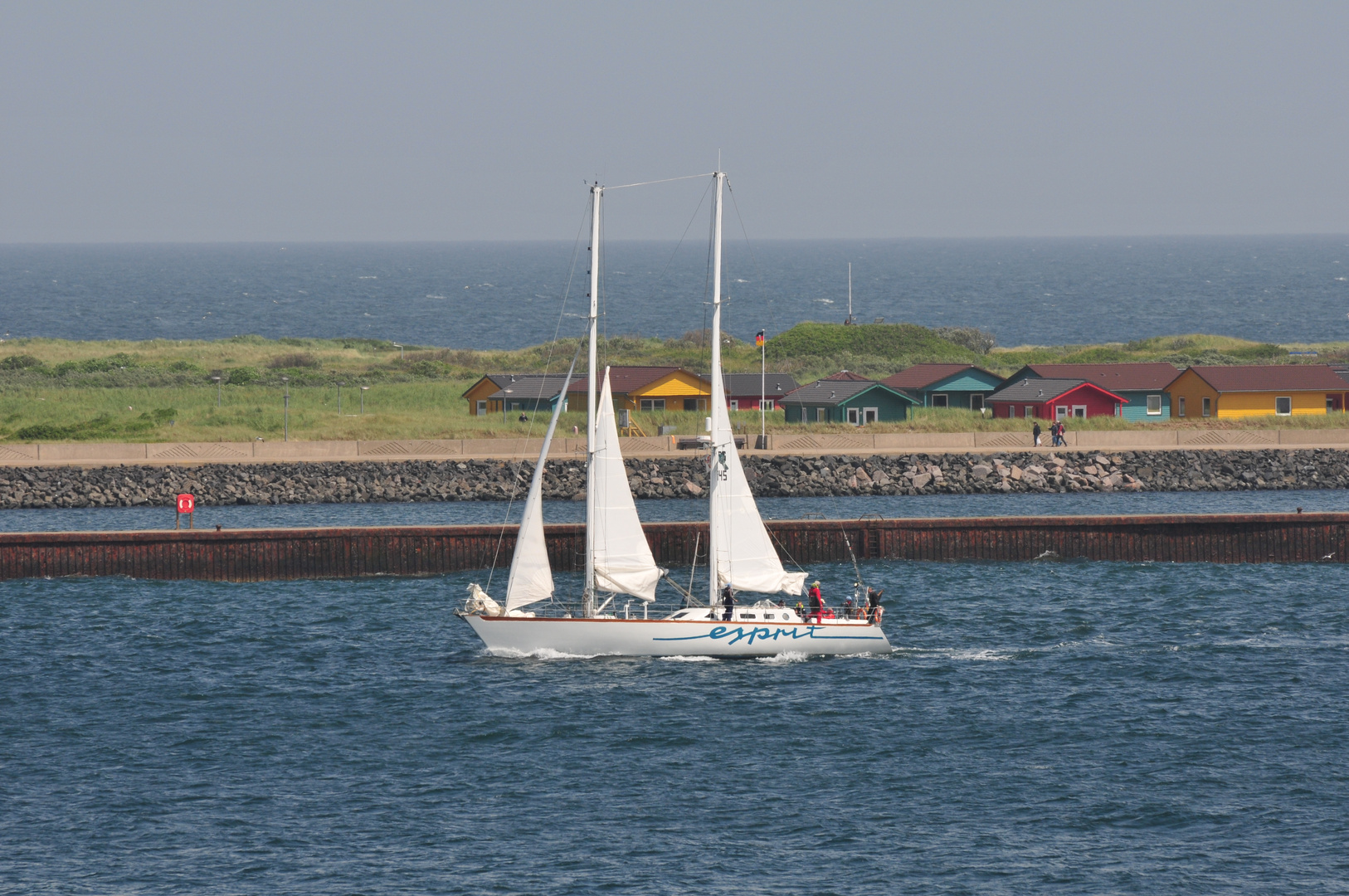 Helgoland Hafen