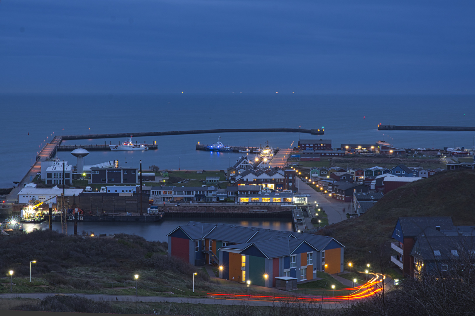 Helgoland Hafen