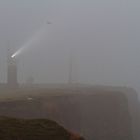 Helgoland im Nebel