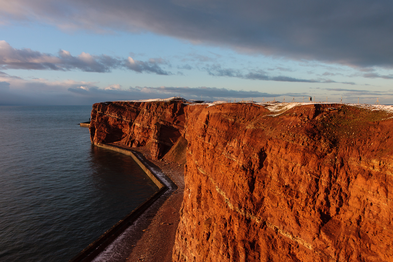 Helgoland im Winter