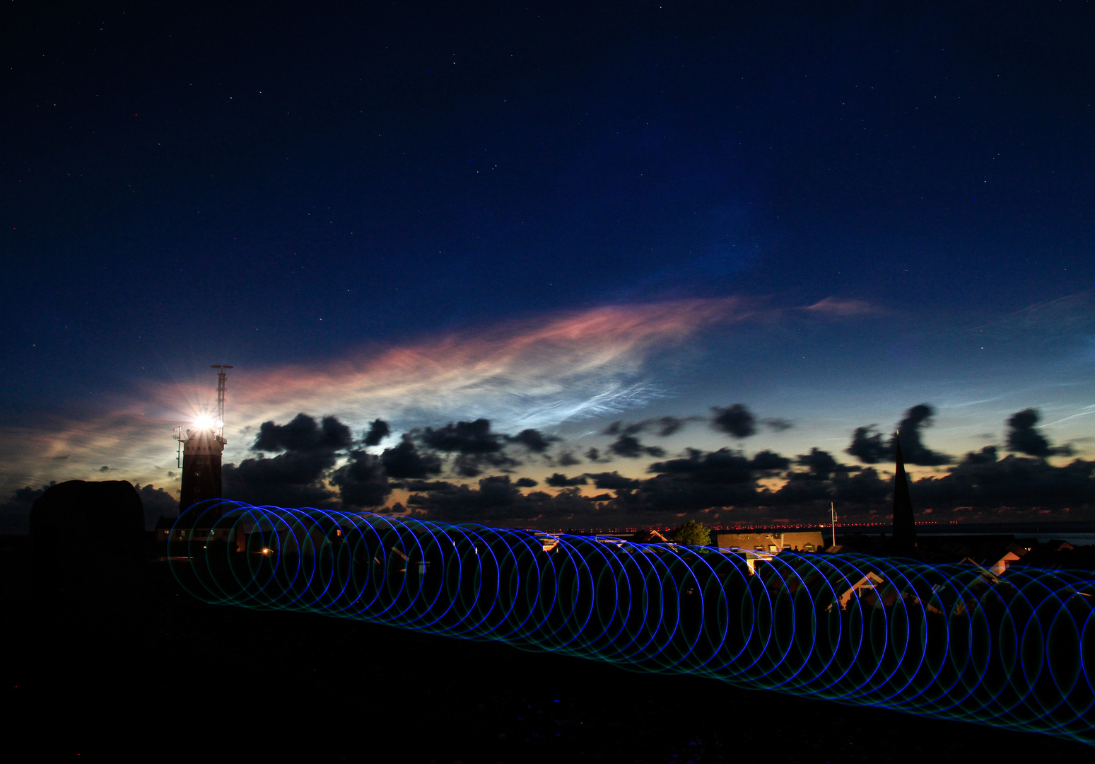 Helgoland - Lightpainting 