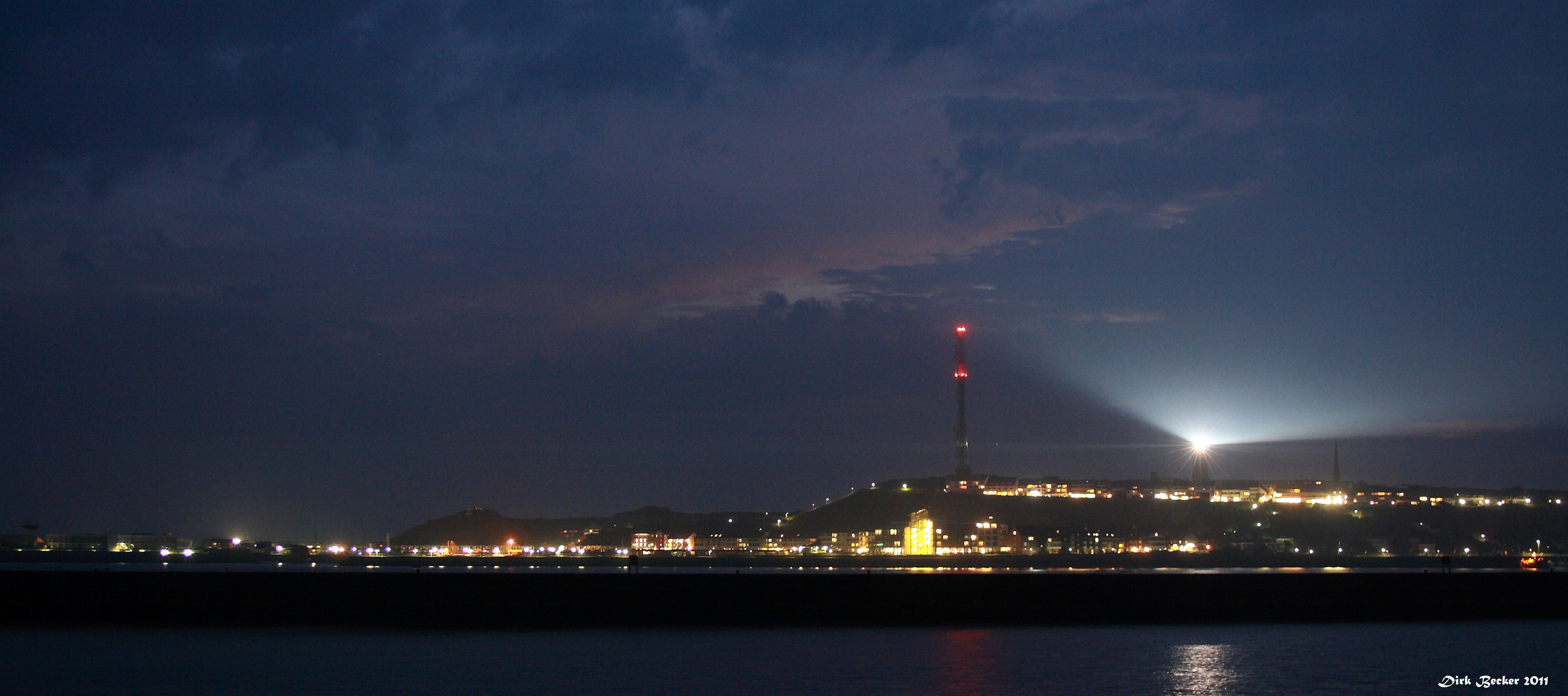 Helgoland - meine Insel - bei Nacht