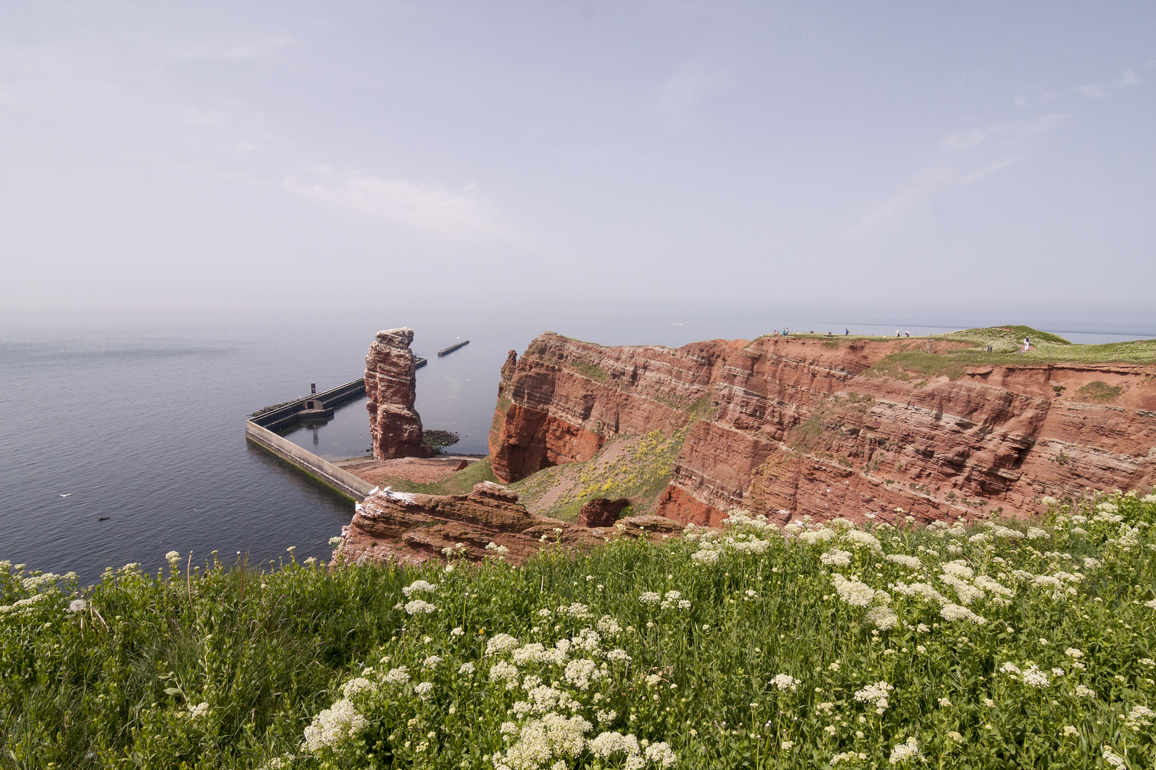 Helgoland mit der "Langen Anna"