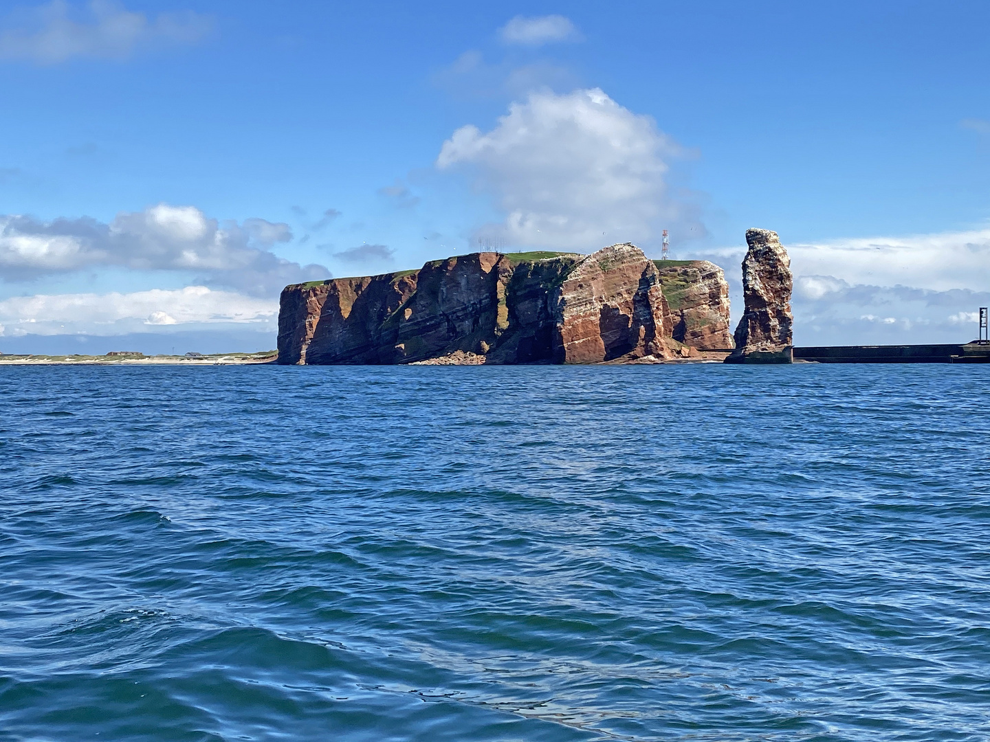 Helgoland mit der "Langen Anna"