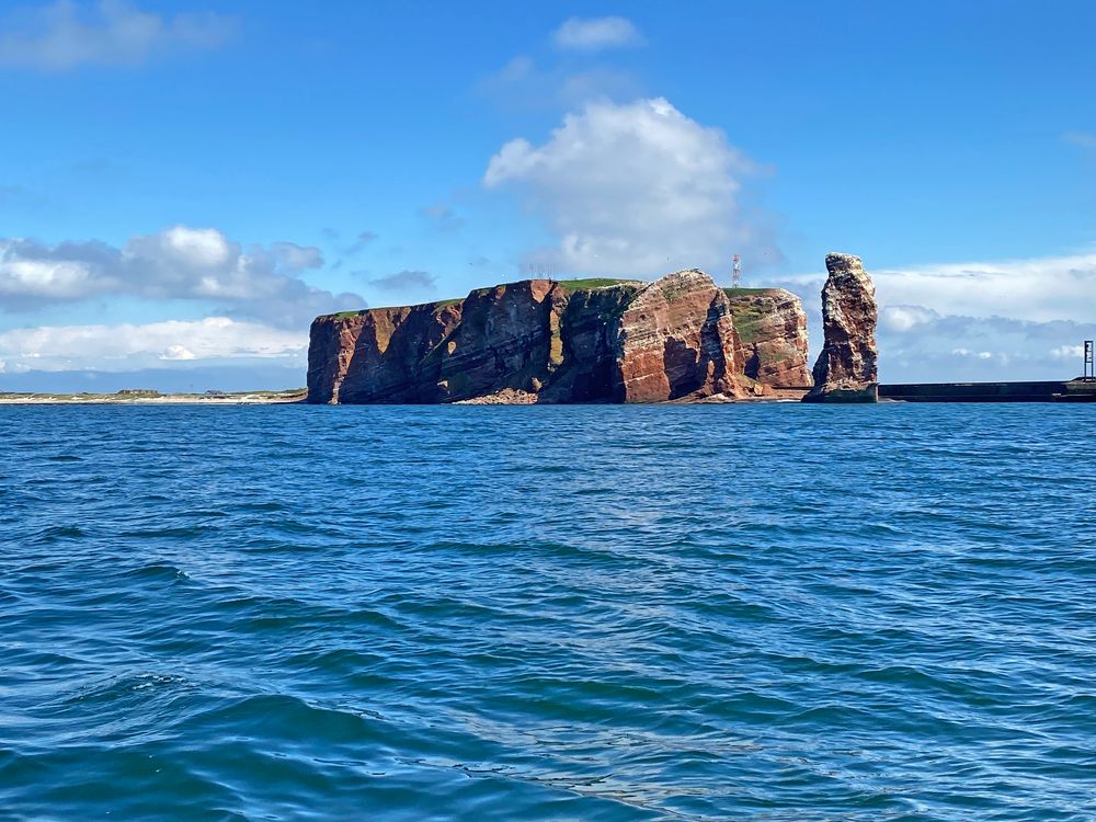 Helgoland mit der "Langen Anna"