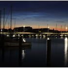 Helgoland - Nachtruhe im Hafen