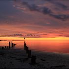 Helgoland - Nachts am Strand