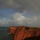 Helgoland: Sonne - Wolken - Regen