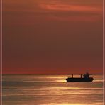 Helgoland: Sonnenuntergang