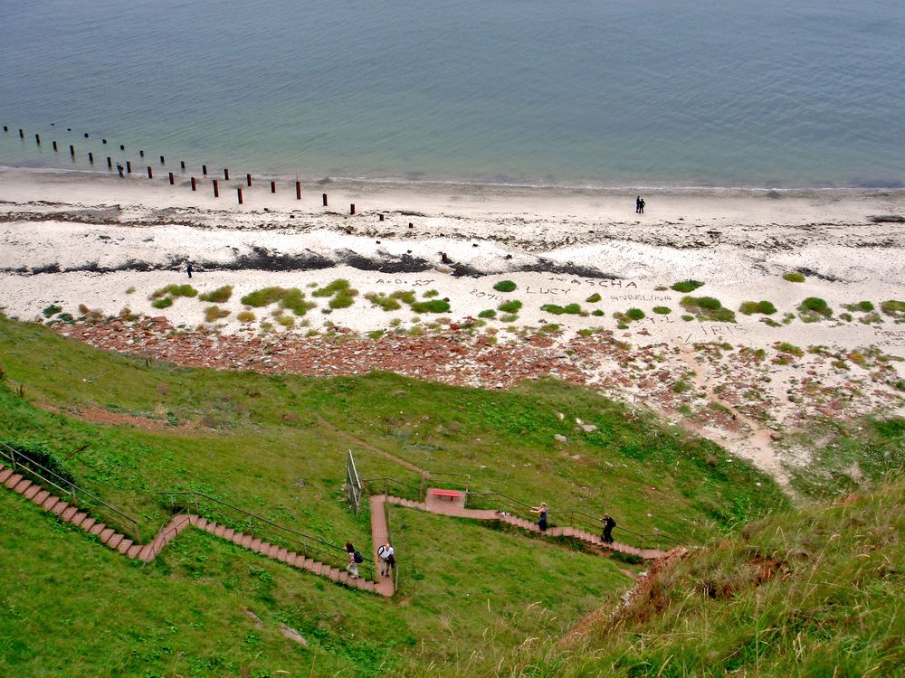 Helgoland Strandentfernung