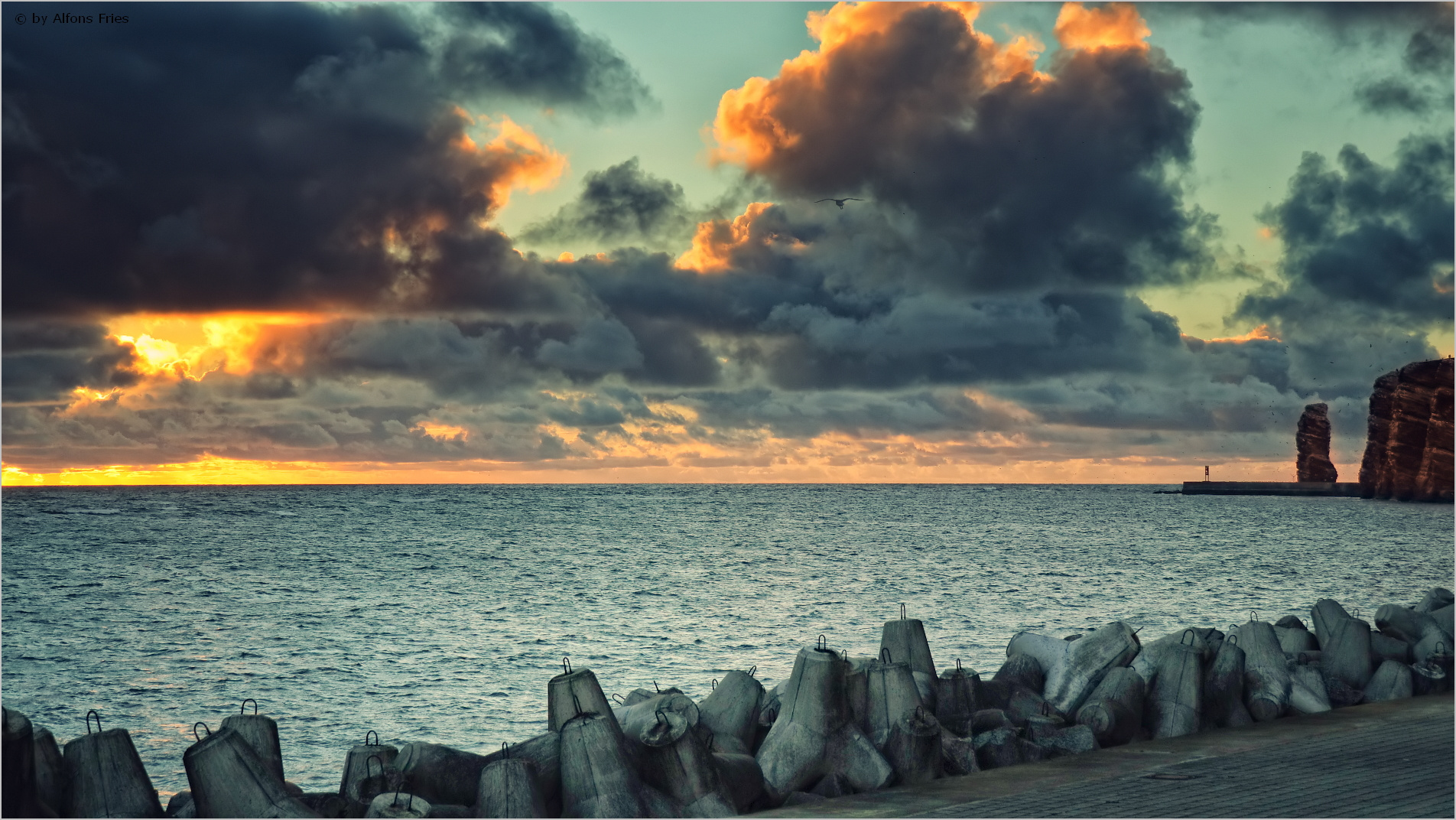 Helgoland Sunset