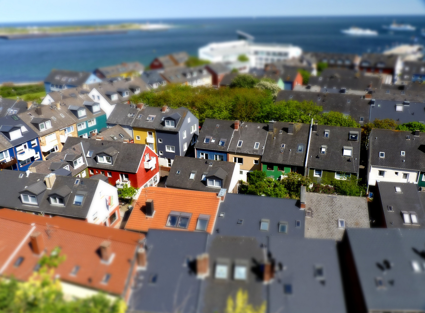 Helgoland Tilt-Shift