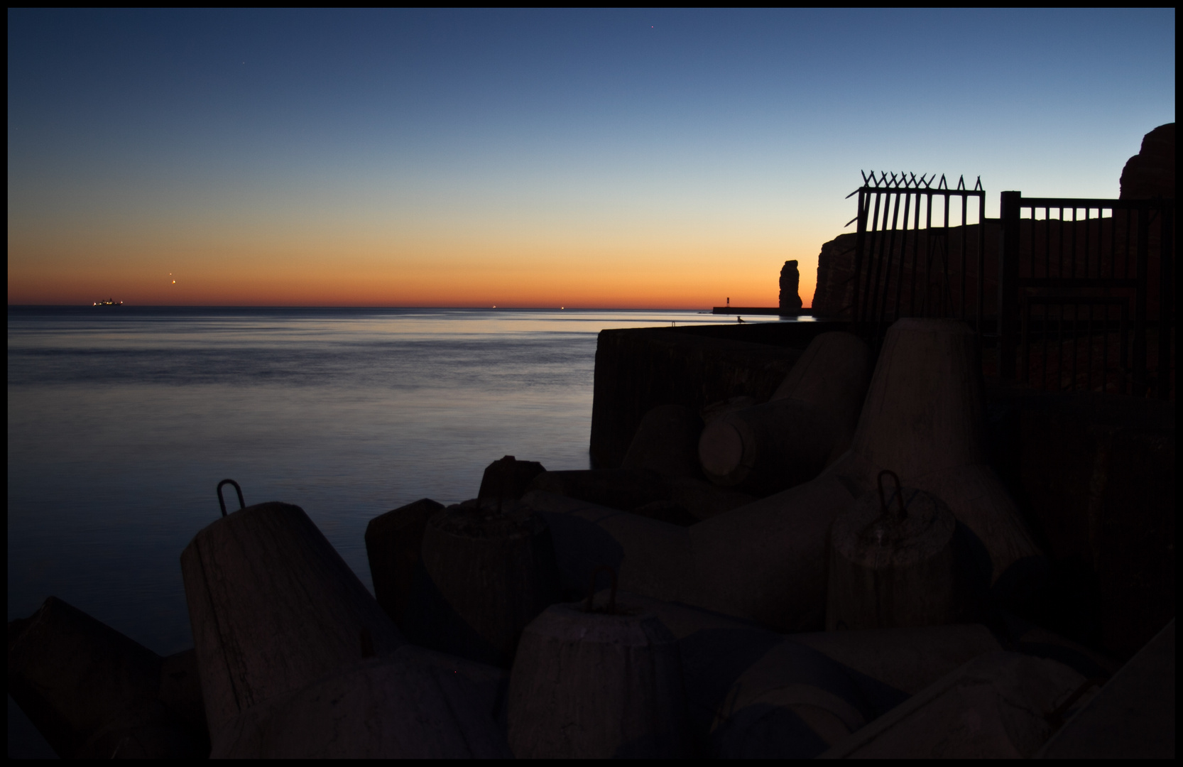 Helgoland um Mitternacht