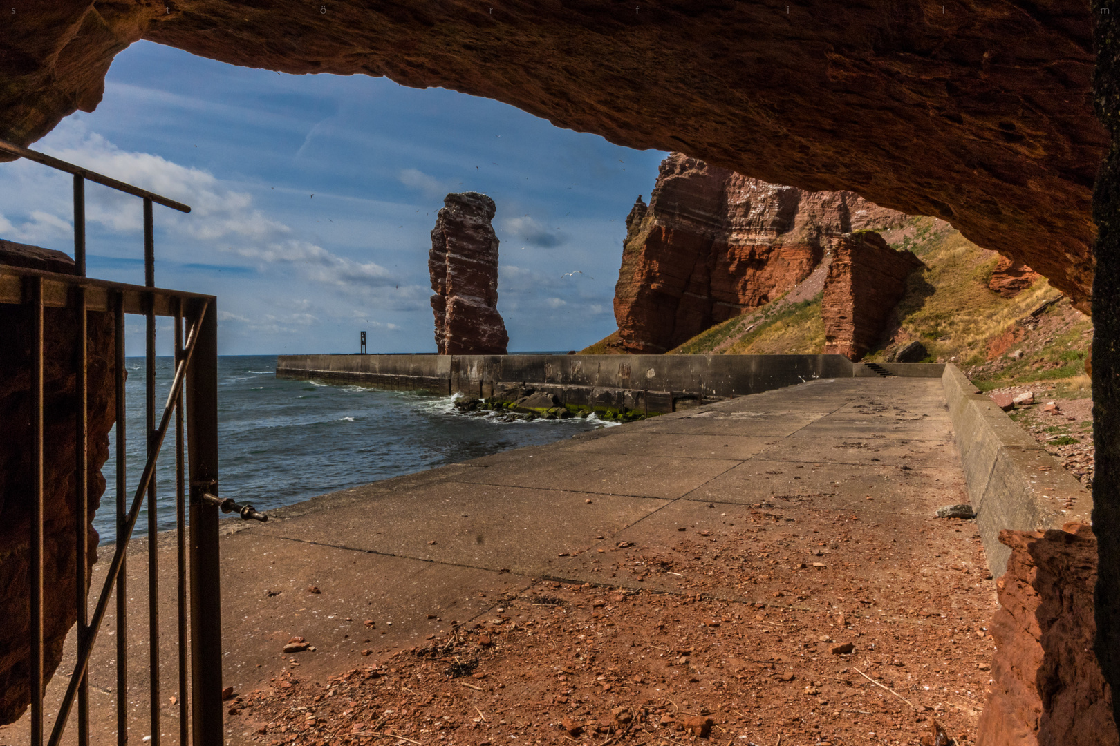 Helgoland , verboten.