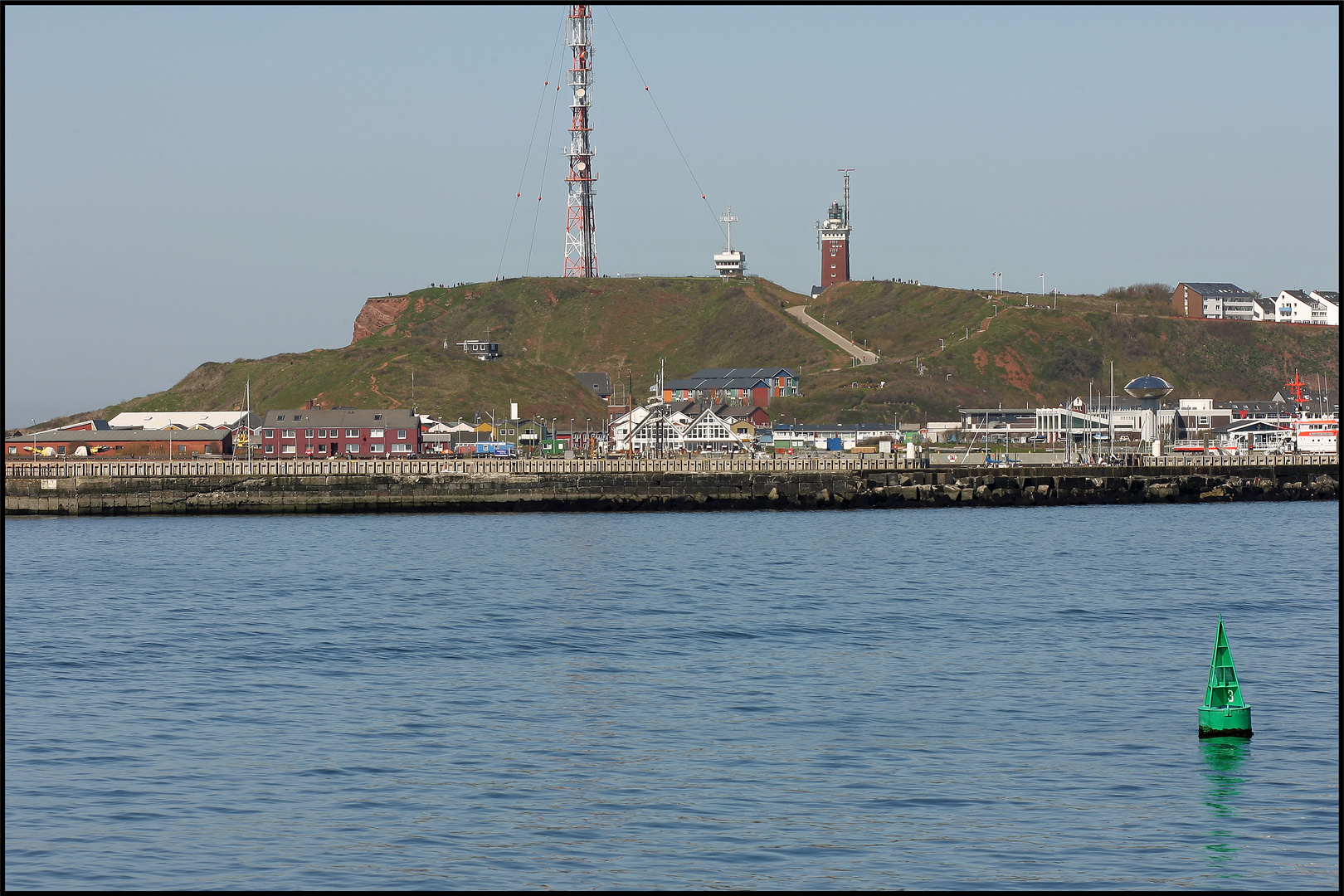 Helgoland vom Schiff