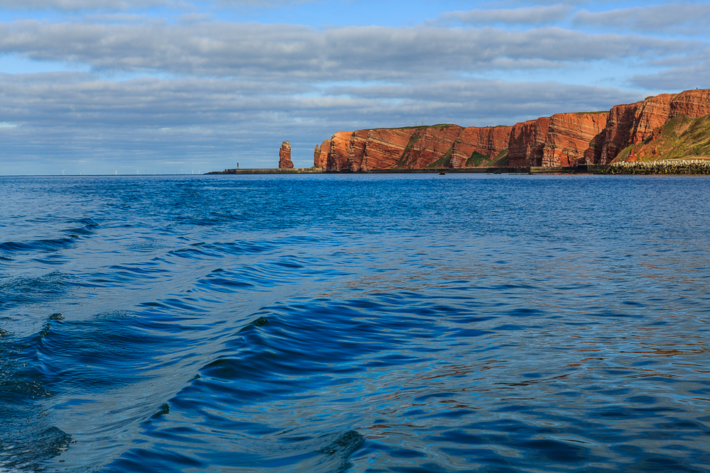 Helgoland von See