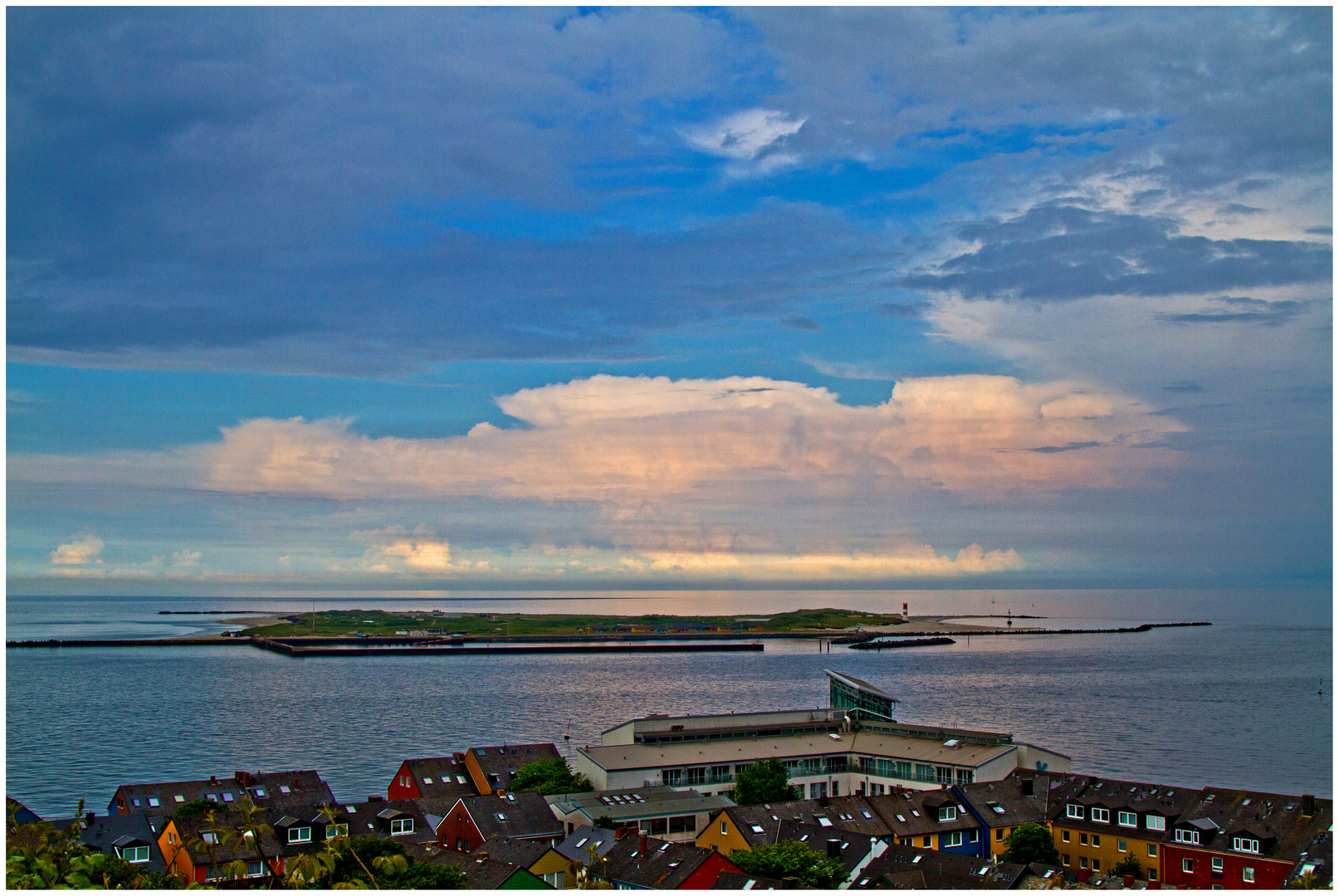 Helgoland - Wolkenschichten