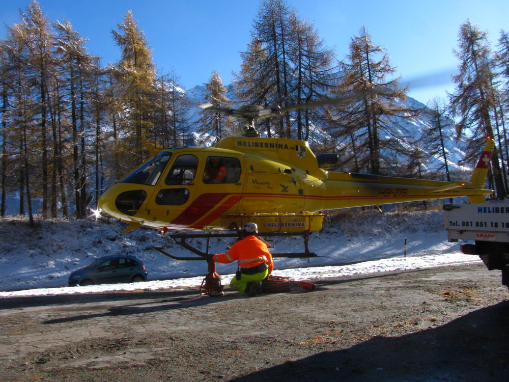 Heli Bernina im Einsatz